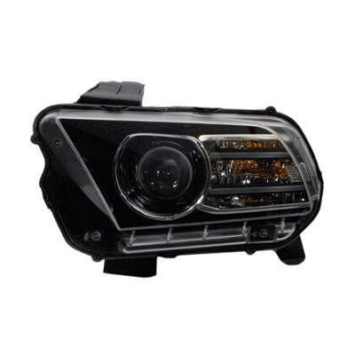 2013 Ford Mustang Front Driver Side Replacement HID Headlight Lens and Housing ARSWLFO2518113C