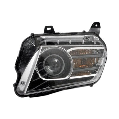 2014 Ford Mustang Front Passenger Side Replacement HID Headlight Lens and Housing ARSWLFO2519113C