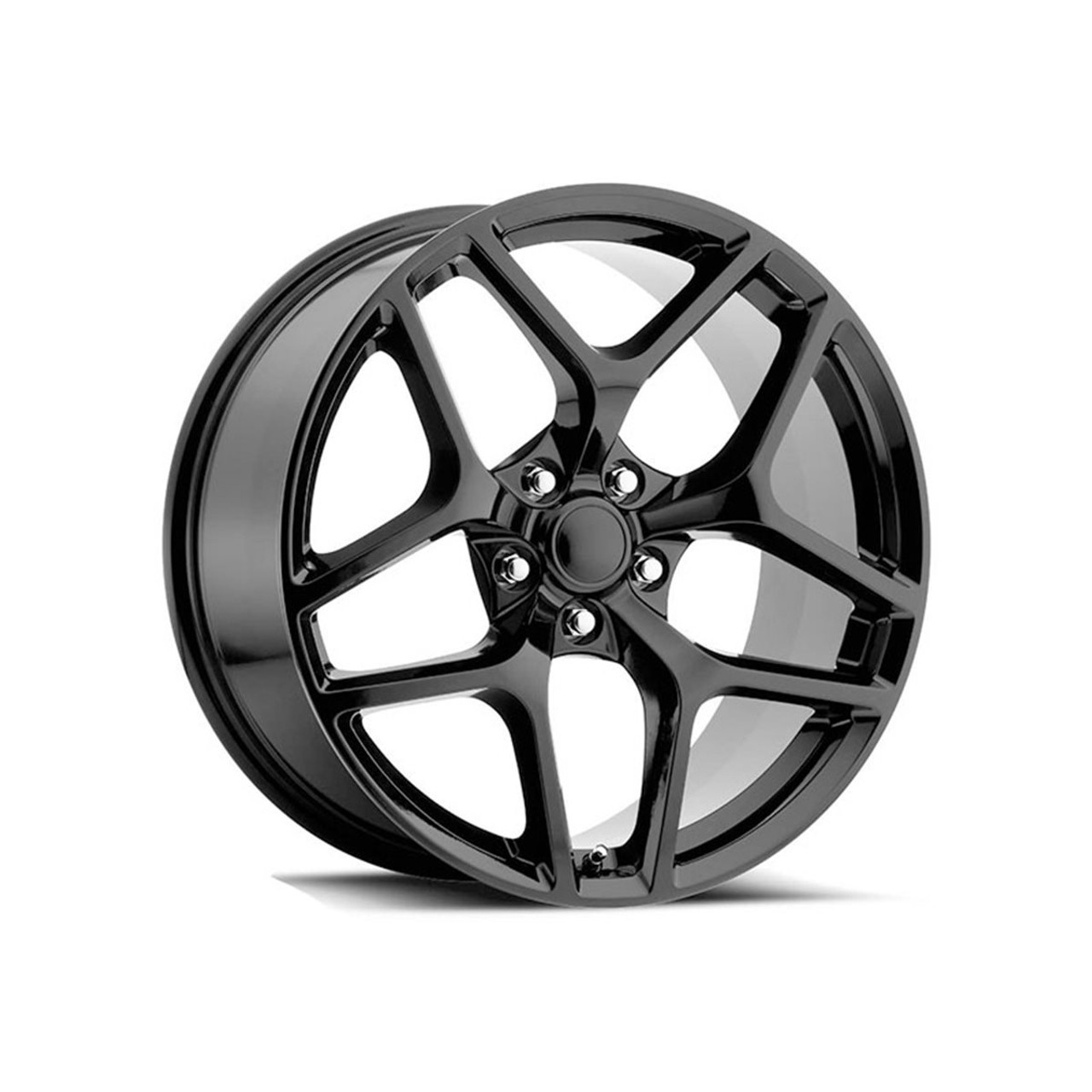 FR 27F Z28 Replica Front Wheel, Gloss Black, 20x9 :: 2010-2024 Camaro & 2013-2019 Cadillac