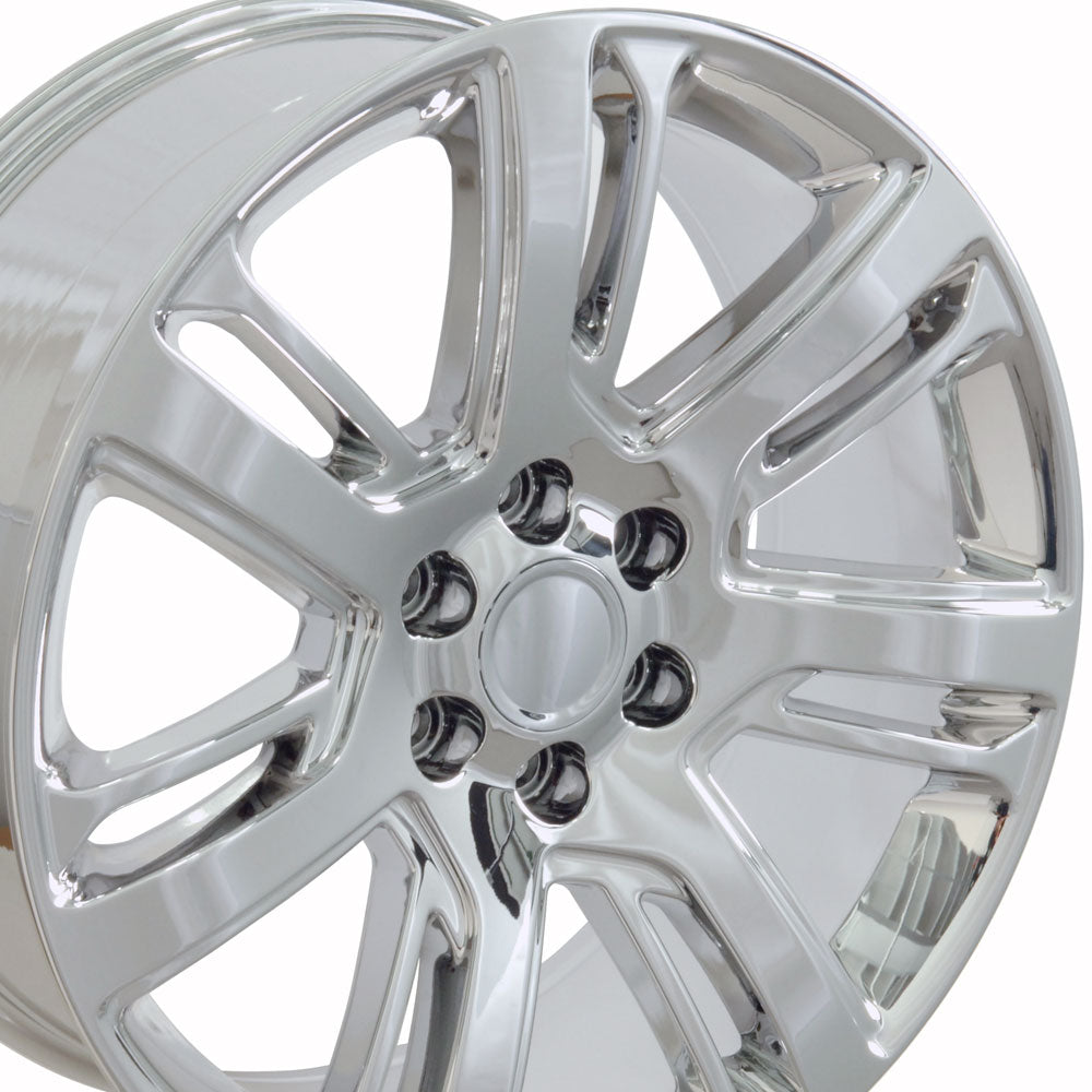 22" Fits Cadillac - Escalade Style Wheel - Chrome 22x9