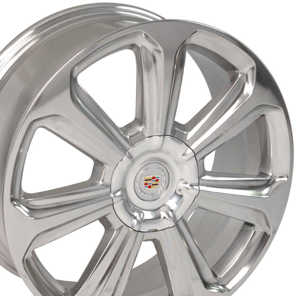 20" Cadillac - SRX Wheel OEM - Polished 2x8