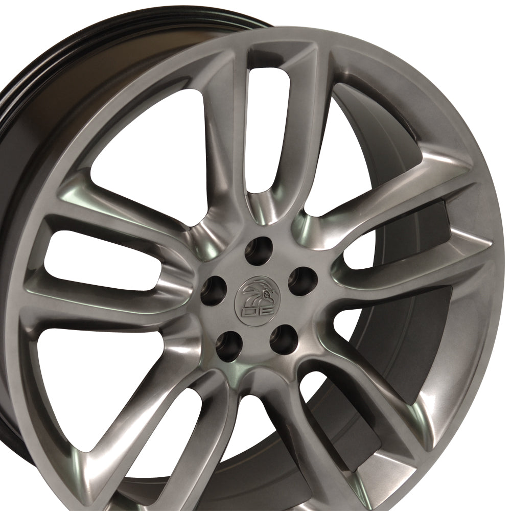 22" Fits Ford - Edge Style Wheel - Hyper Black 22x9
