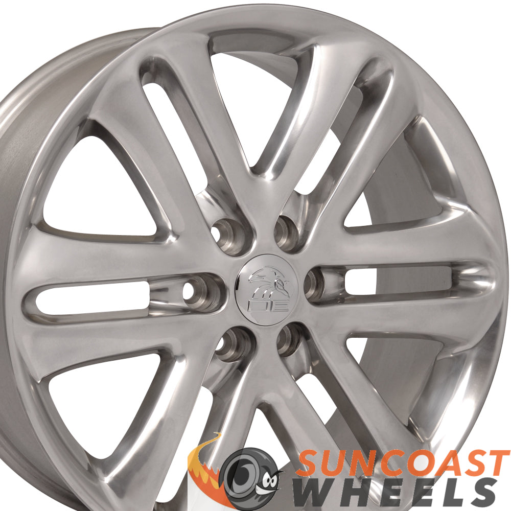 22" Fits Ford - F150 Style Wheel - Polished 22x9