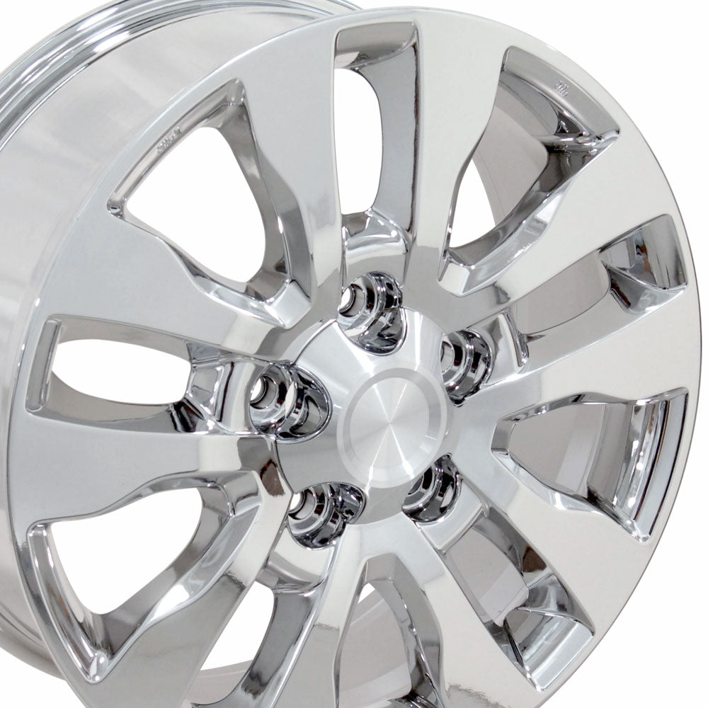 20" Fits Toyota - Tundra Style Wheel - Chrome 20x8