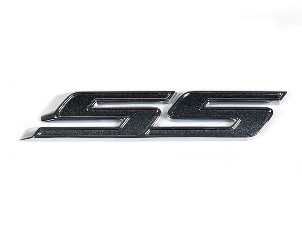 Chevrolet "SS" Emblem, Nightfall Gray Metallic Vinyl :: 2010-2024 Camaro SS