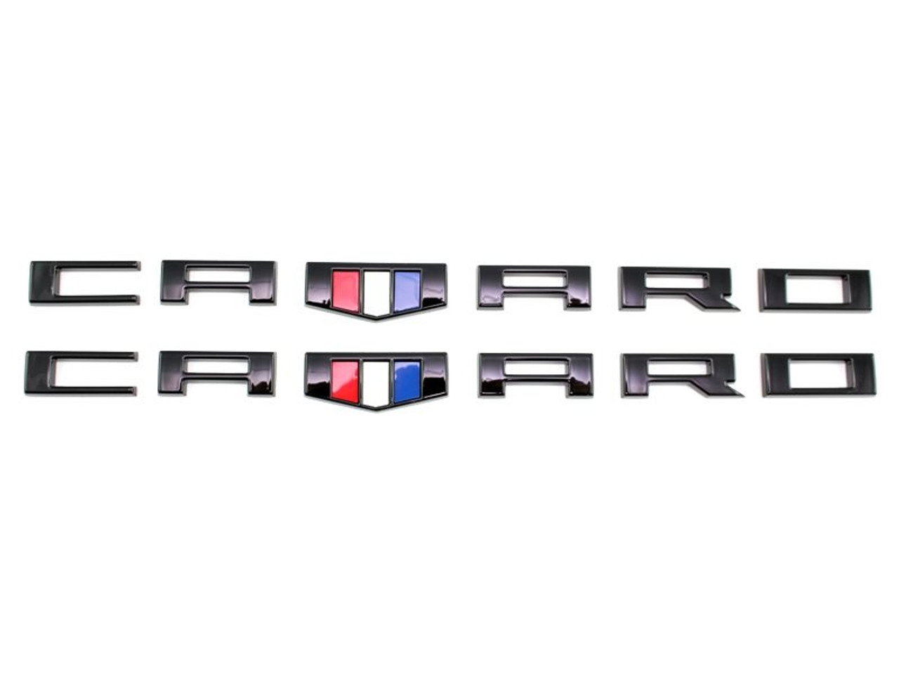 Chevrolet Heritage "CAMARO" Emblem, Gloss Black :: 2010-2024 Camaro