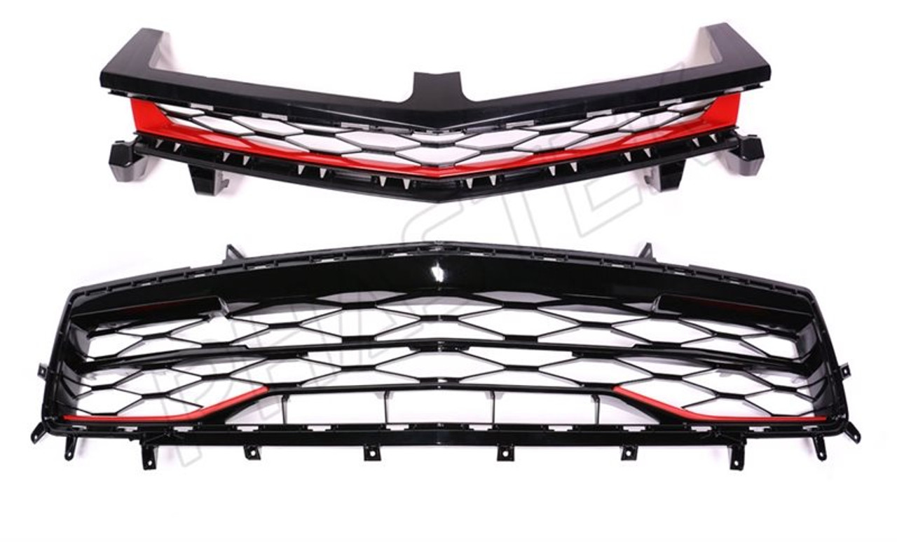 Chevrolet SEMA Grill Upper and Lower Replacements :: 2016-2018 Camaro I4 2.0L & V6