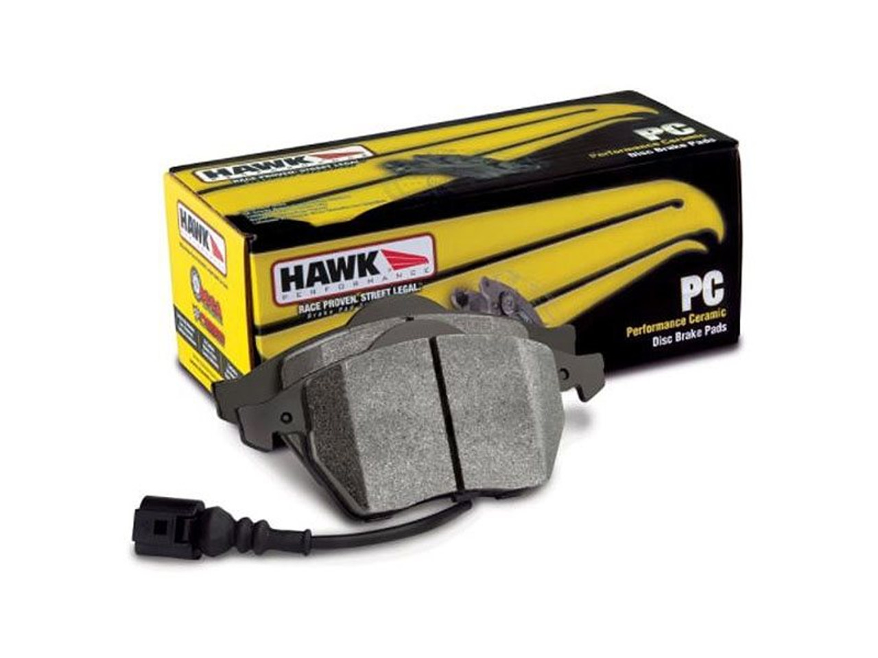 Hawk Ceramic Brake Pads, Front :: 2010-2024 Camaro SS & 2014-2019 C7 Corvette Stingray