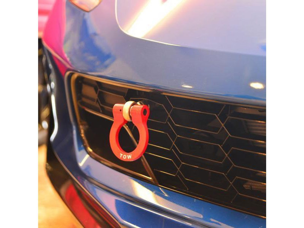 ZL1 Addons Front & Rear Premium Tow Hook, Red :: 2014-2024  Corvette