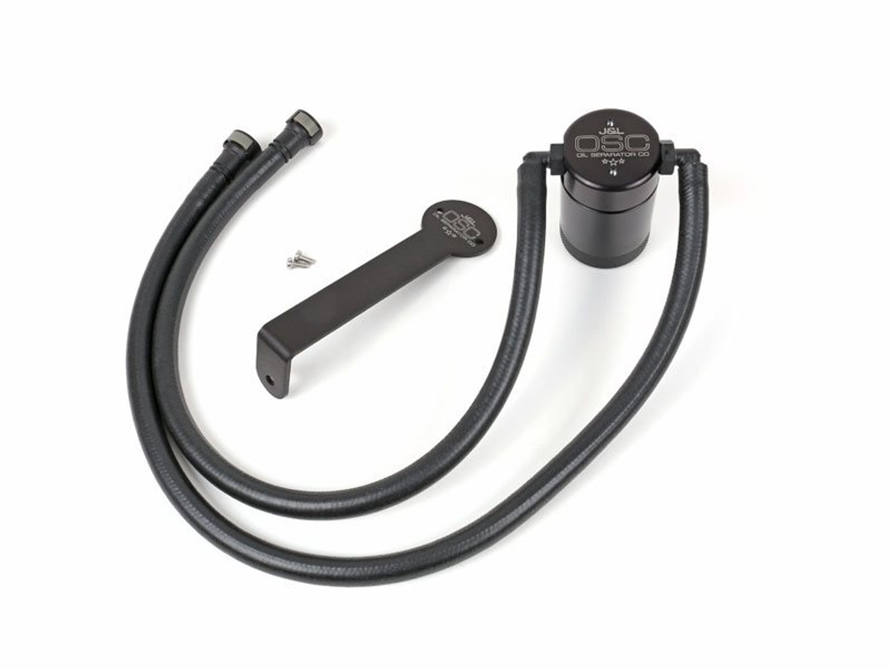 J&L OSC 3.0 Oil Separator, Black Anodized :: 2012-2015 Camaro ZL1