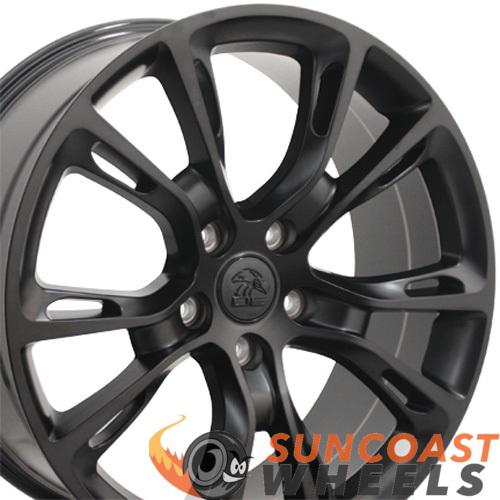 20" Fits Jeep - Grand Cherokee SRT8 Style Wheel - Satin Black 20x8.5