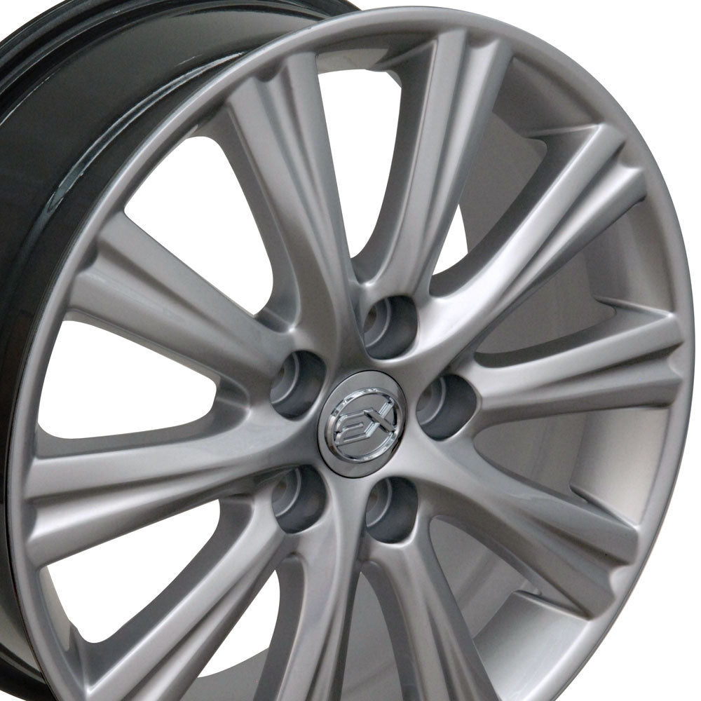 17" Fits Lexus - ES 350 Style Wheel - Hyper Silver 17x7