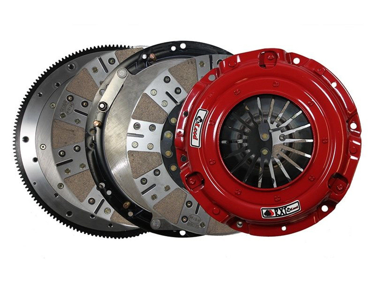 McLeod RXT 1200 Twin Disc Clutch w/Aluminum Flywheel, 1200 hp :: 2010-2015 Camaro SS & Z28