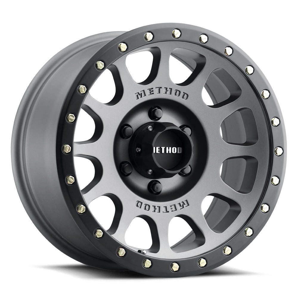 Method Race Wheels 305 | Titanium | 6x5.5 | -12mm | 18x9