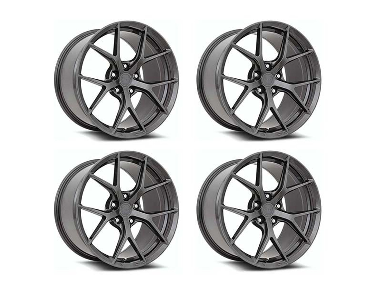 MRR FS06 Wheel Set, Gloss Gun Metal, 20x10 & 20x11 :: 2010-2024 Camaro