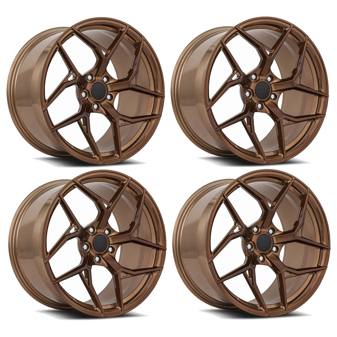 MRR F10 Wheel Set, Gloss Bronze, 19x8.5 & 20x11 :: 2020-2025 C8 Corvette