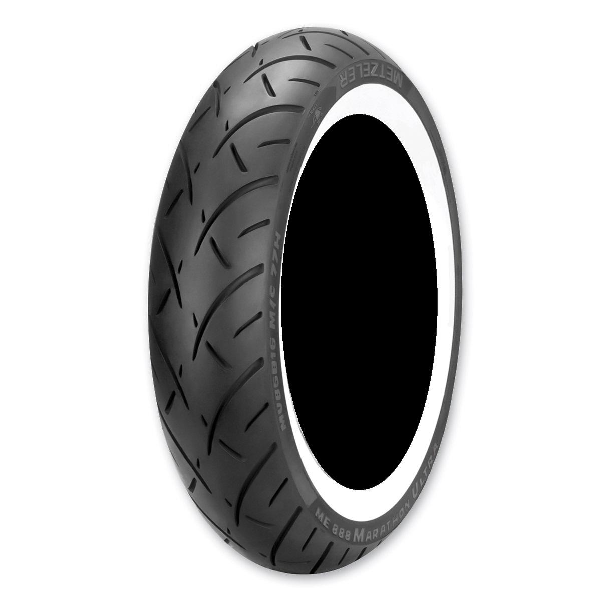 Metzeler ME888 Marathon Ultra 170/80-15 Rear Whitewall Motorcycle Street Tire