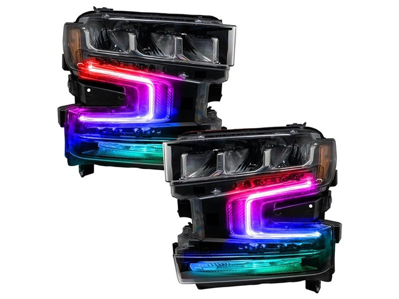 Oracle ColorSHIFT DRL Headlight Upgrade Kit :: 2019-2021 Silverado 1500