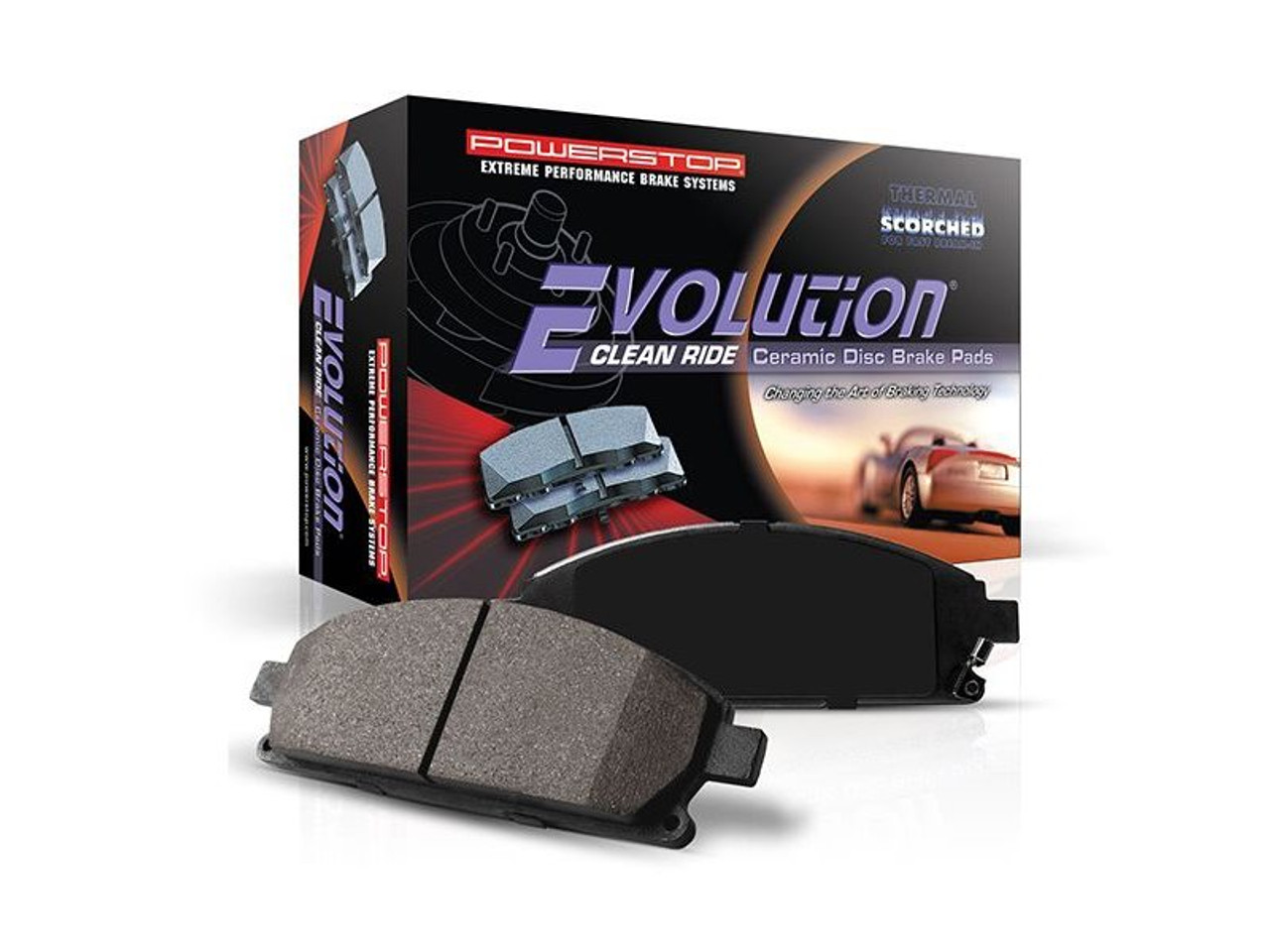 PowerStop Z16 Evolution Ceramic Front Brake Pads :: 2020-2025 Chevrolet Corvette C8 Stingray