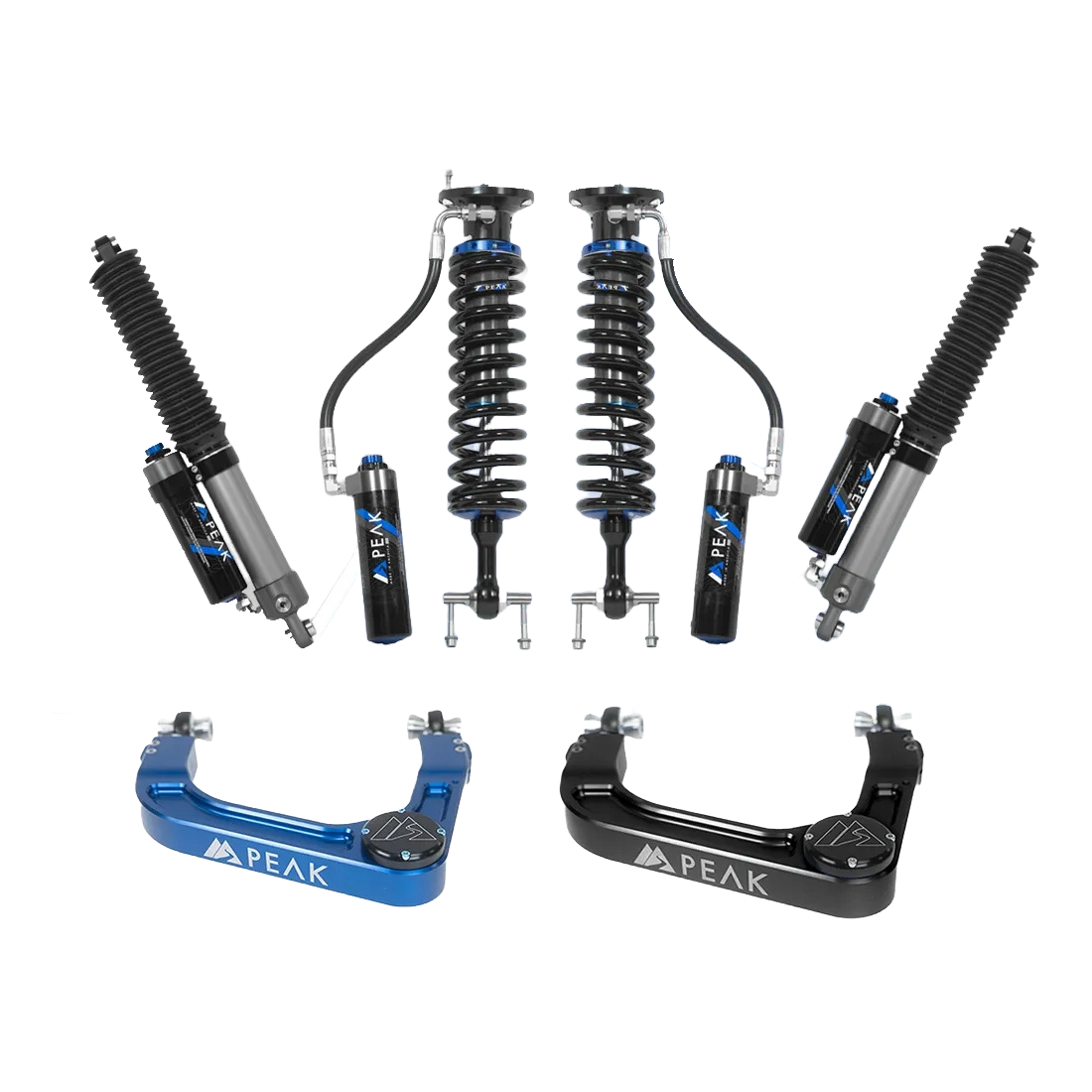 Peak Suspension 2.5″ DSC Coilover Trek Kit | Billet Series | 17-22 Colorado ZR2