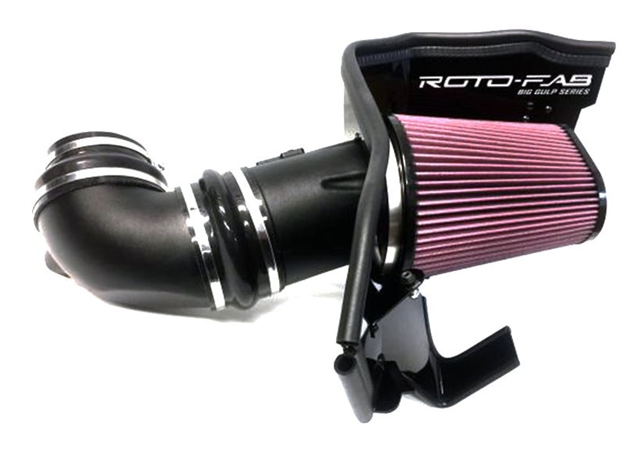 Roto-Fab Big Gulp Series Cold Air Intake, Oiled Filter :: 2016-2024 Camaro SS w/Heartbeat Supercharger