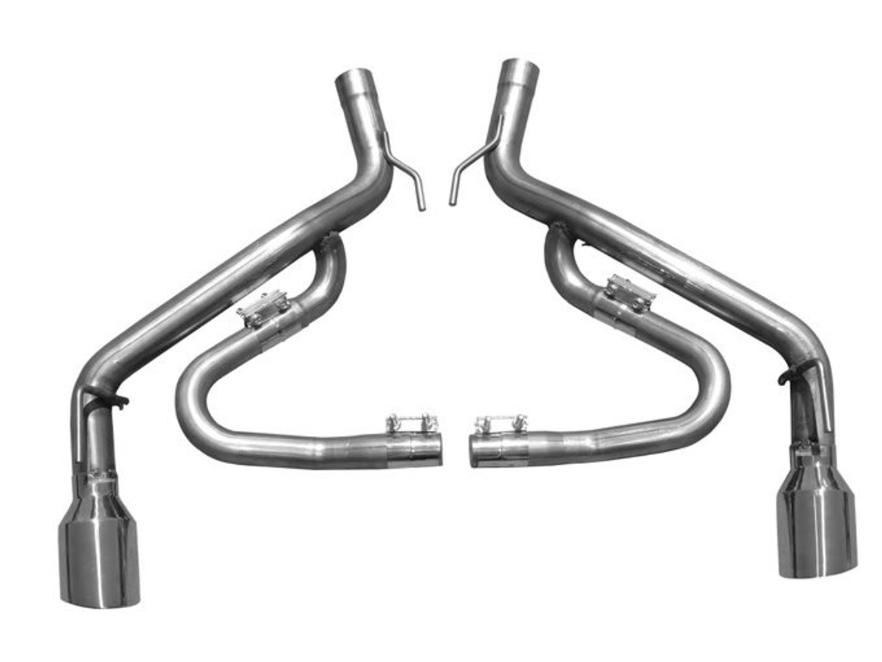 Solo-Performance Axle-Back Exhaust w/J-Pipes :: 2010-2015 Camaro SS Convertible