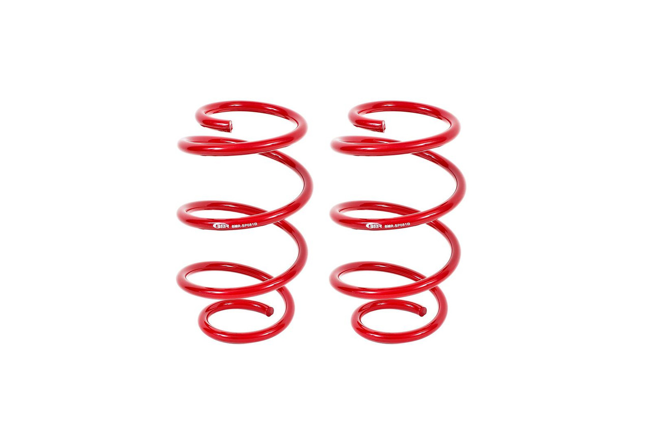 BMR 1.25" Front Lowering Springs, Performance Version :: 2015-2025 Ford Mustang w/o Magneride