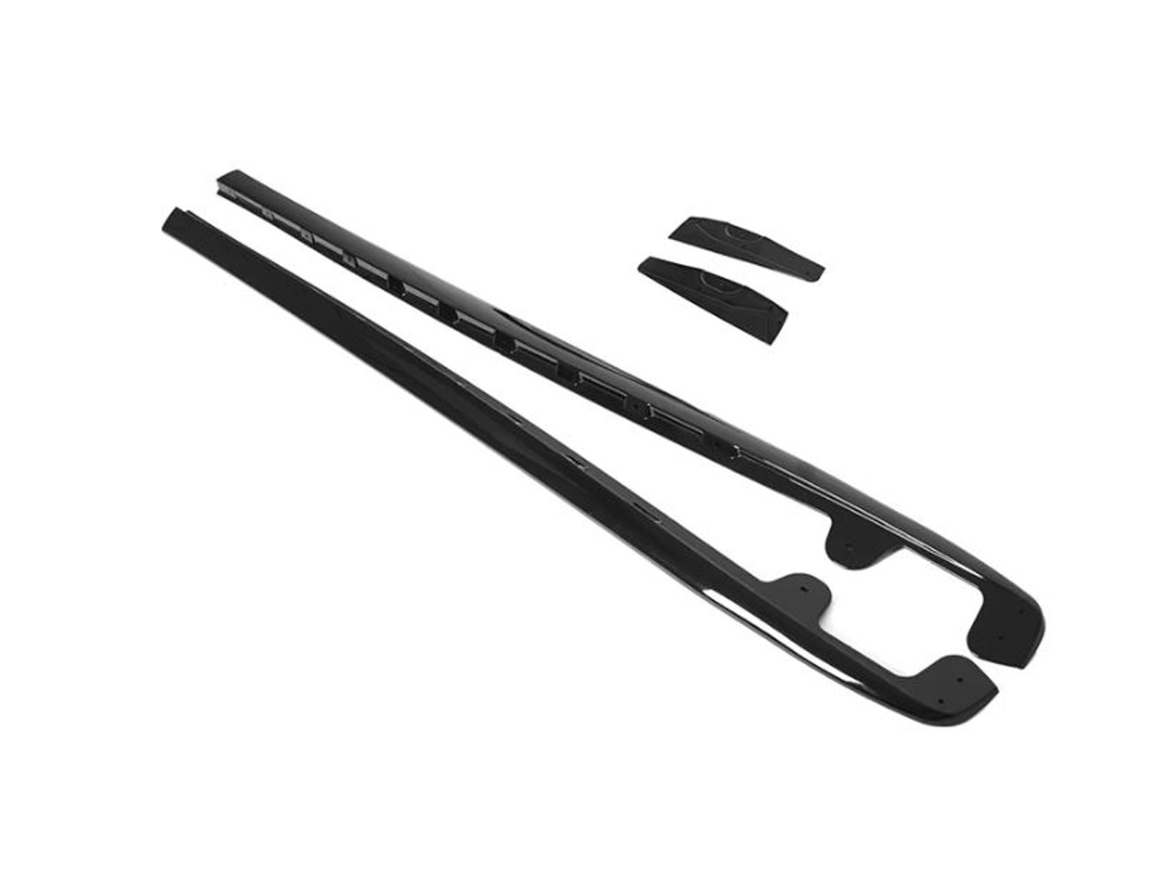 EOS Side Skirts, Painted Glossy Black :: 2005-2013 C6 Corvette Base