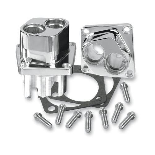 S&S Cycle Tappet Guide Set, No Logo, Stock Style, Polished Motorcycle Street - 106-6459