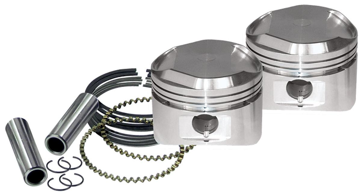 S&S Cycle 3.5" Piston Set +.020 Forged 84-Later BT Motorcycle Street - 92-2018