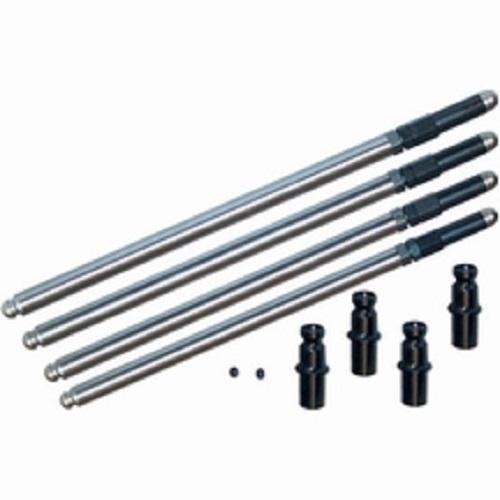S&S Cycle Pushrod Kit, Solid Tappet Adjustable, +5/16" Steel, 1966-84 Motorcycle Street - 93-5016