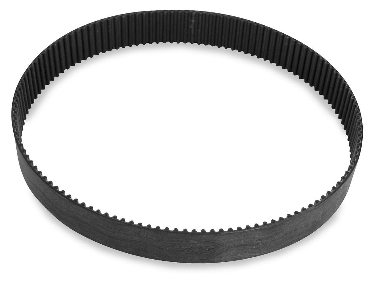 S&S Cycle Secondary Drive Belt, 126T, 1.5", Carbon Motorcycle Street - 106-0348