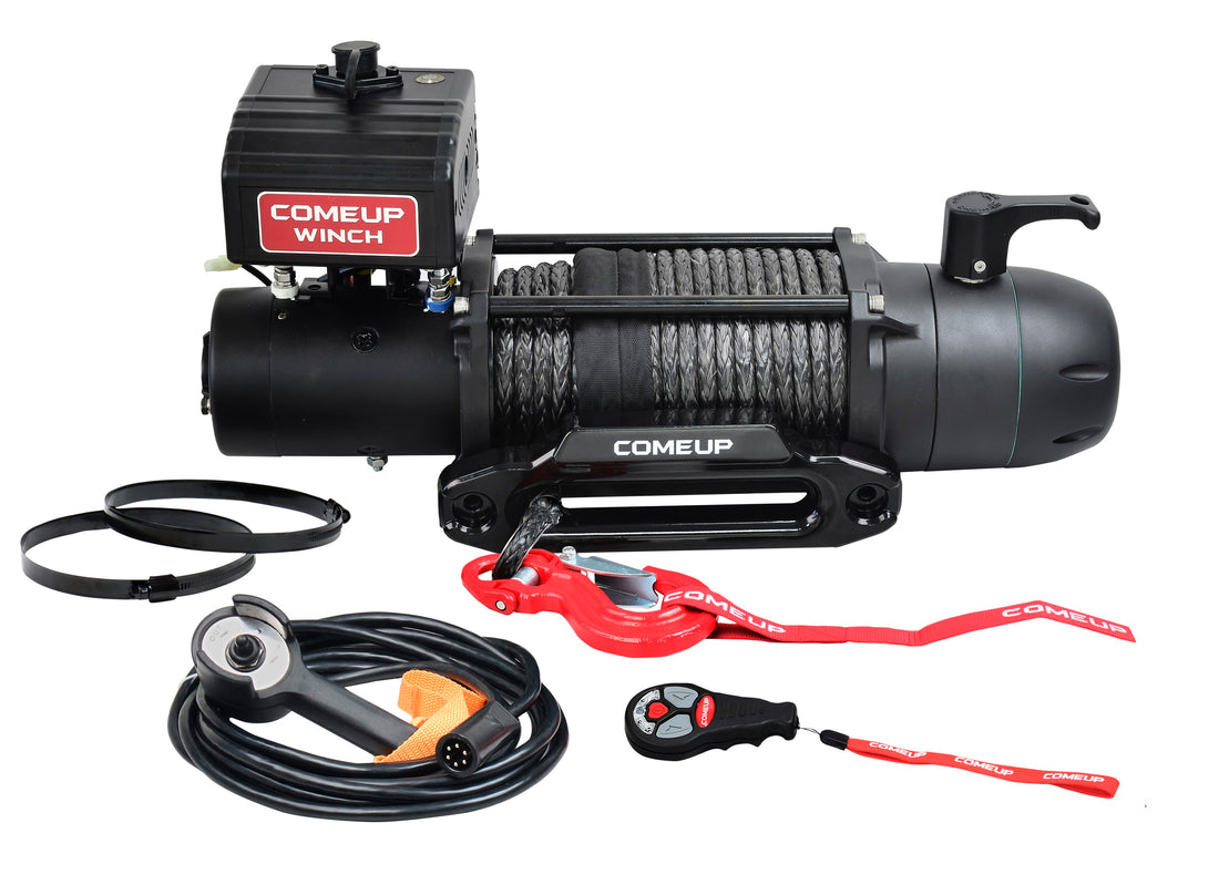 COMEUP USA SEAL Slim 9.5rs Winch W/ Synthetic Rope & Wireless Remote
