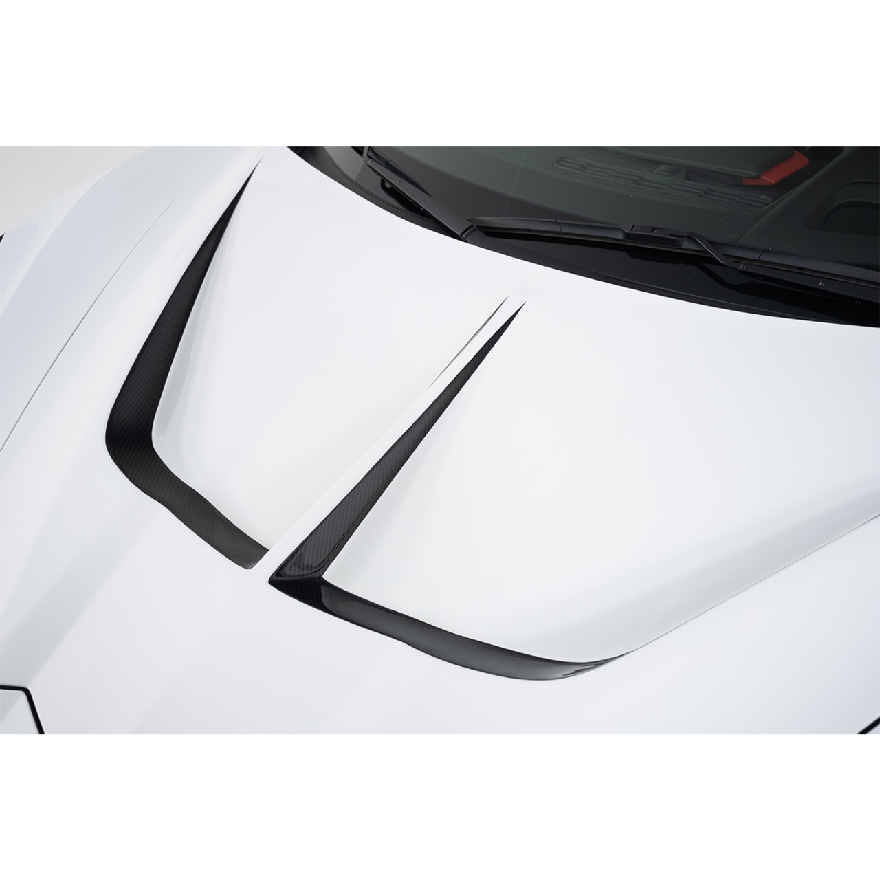 StreetHunter Hood, Fiberglass w/ Carbon Fiber Vents :: 2020-2025 Corvette