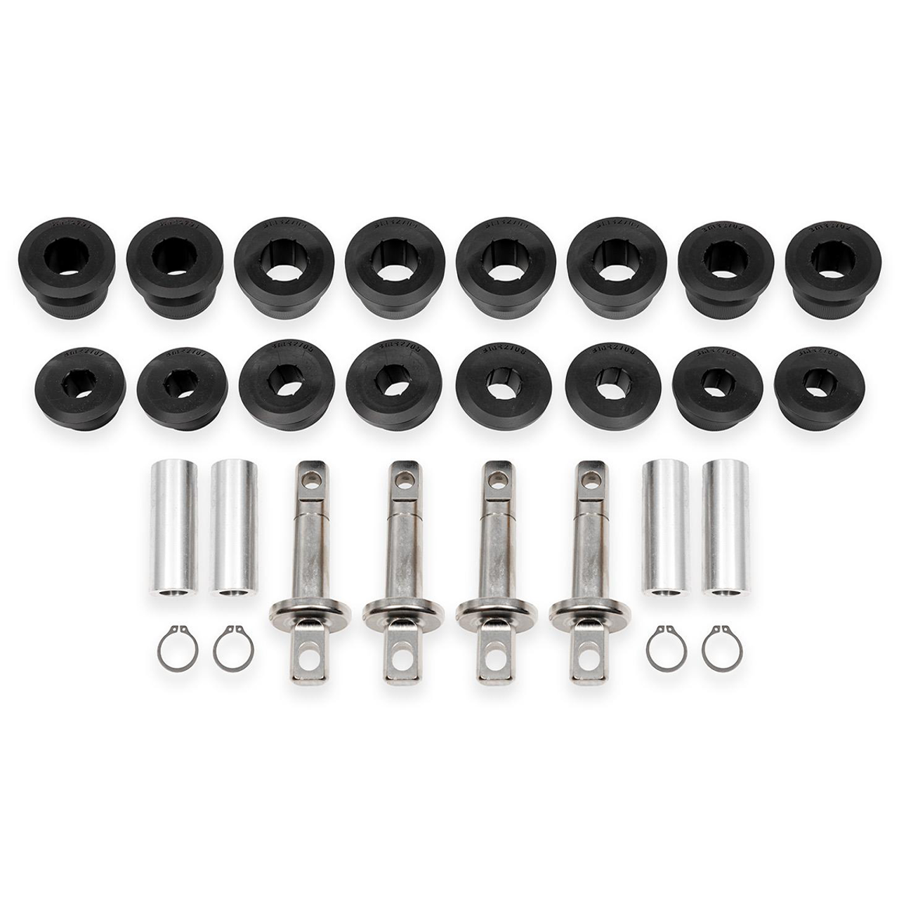 BMR Rear Upper and Lower Control Arms Bushing Kit, Delrin :: 2014-2019 C7 Corvette