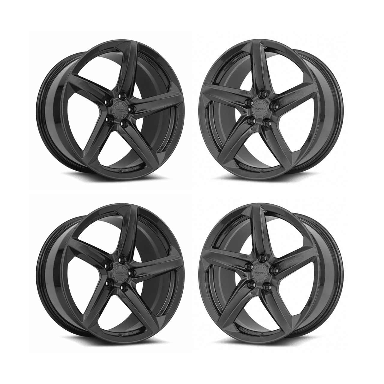 MRR F23 Forged Wheel Set, Carbon Flash, 20x10 & 21x13 :: 2023-2025 C8 Corvette Z06 & E-Ray