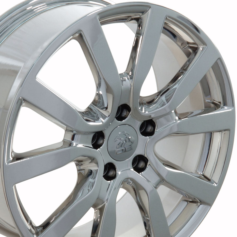 18" Fits VW Volkswagen - Golf Style Wheel - PVD Chrome 18x7.5