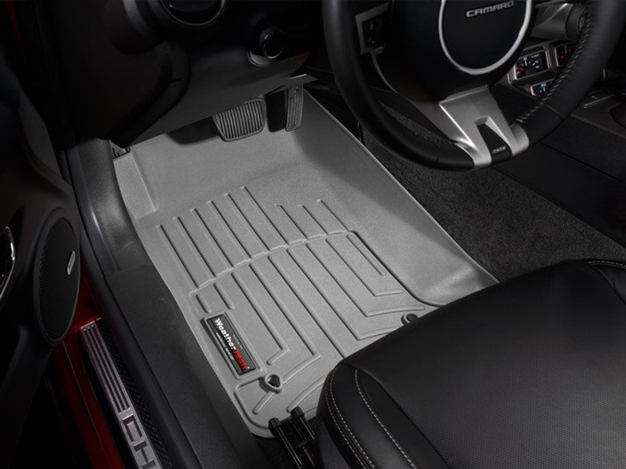 WeatherTech FloorLiner DigitalFit Series (Front), Gray :: 2010-2015 Camaro