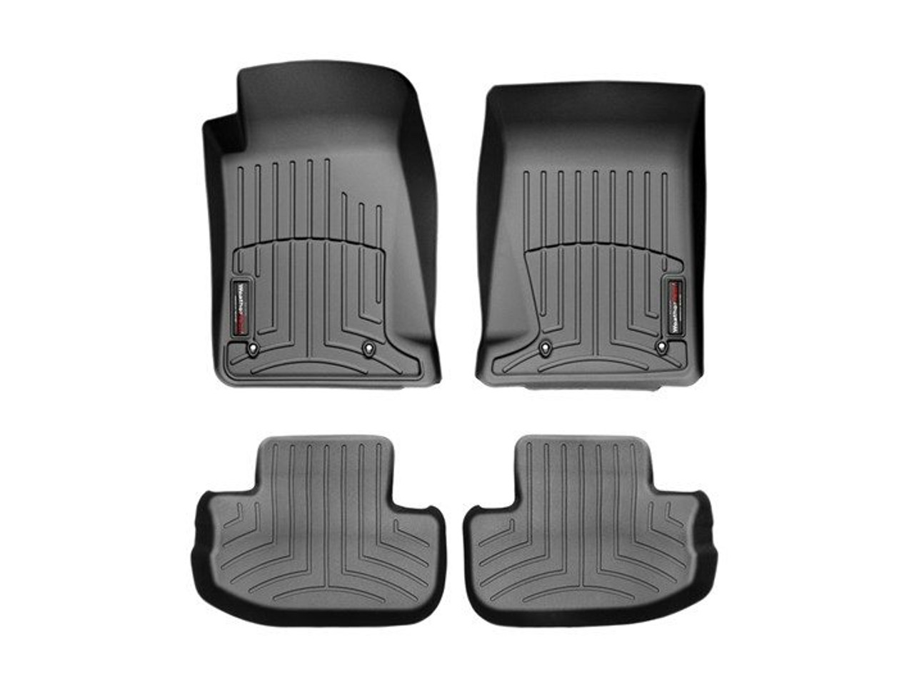 WeatherTech FloorLiner DigitalFit Series (Front & Rear), Black :: 2010-2015 Camaro