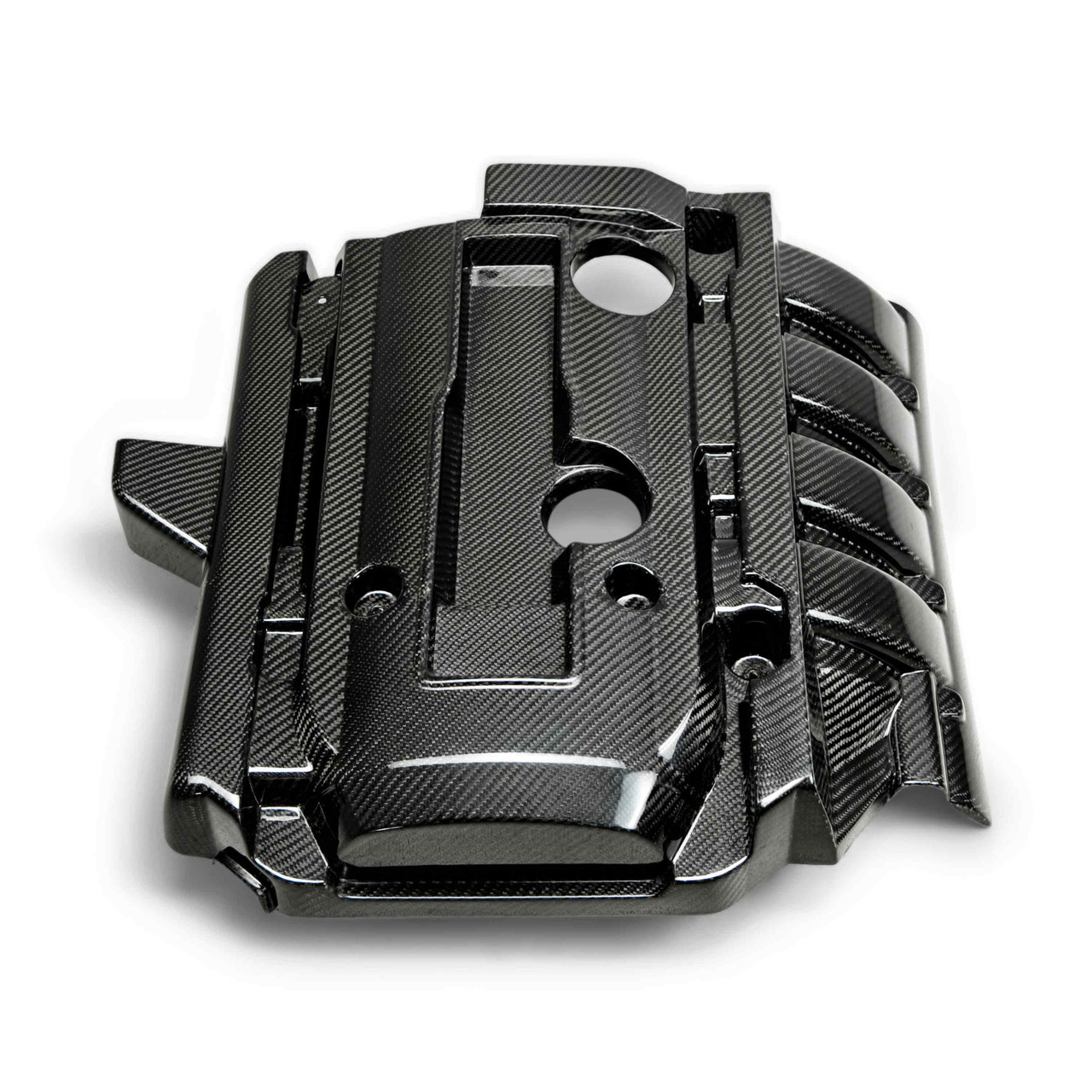 Anderson Composites Engine Cover, Carbon Fiber :: 2015-2023 Ford Mustang EcoBoost