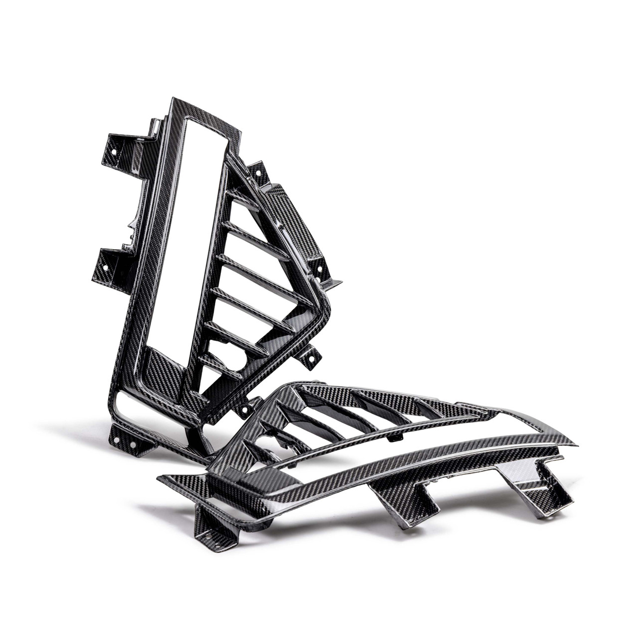 Anderson Composites Type-OE Side Grilles, Carbon Fiber :: 2022-2025 Cadillac CT5-V Blackwing