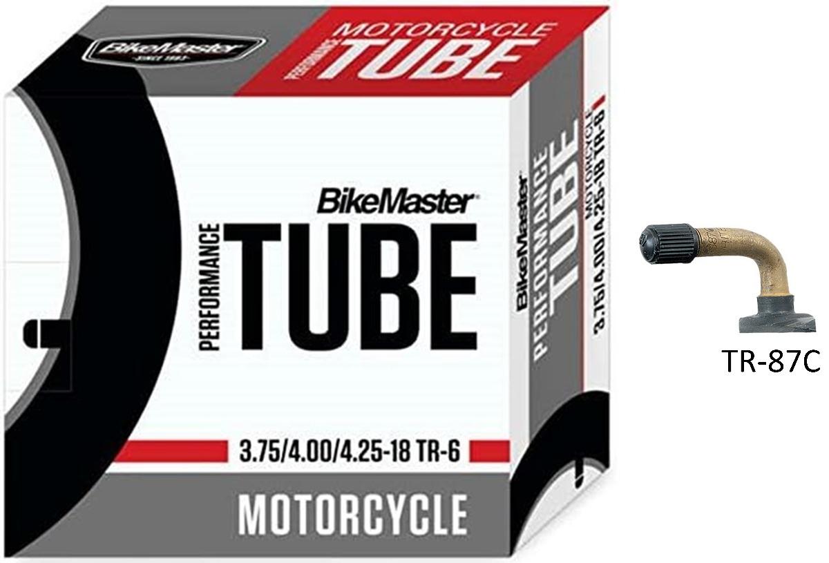 BikeMaster CMV 90 Degree TR-87C 350/400-8 Motorcycle Street Tire Tube