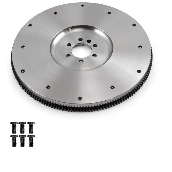 168-Tooth Steel SFI 14" Flywheel - 1-Piece Rear Main Seal - External or Internal Balance (Neutral w/ weight removed)  - GM Compatible