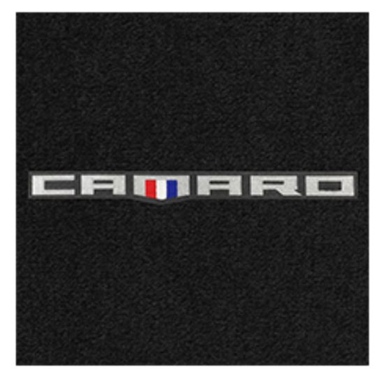 Lloyd 2pc Front Ultimat Floor Mats, Black Mats w/ Camaro 45th Anniversary Logo :: 2016-2024 Camaro