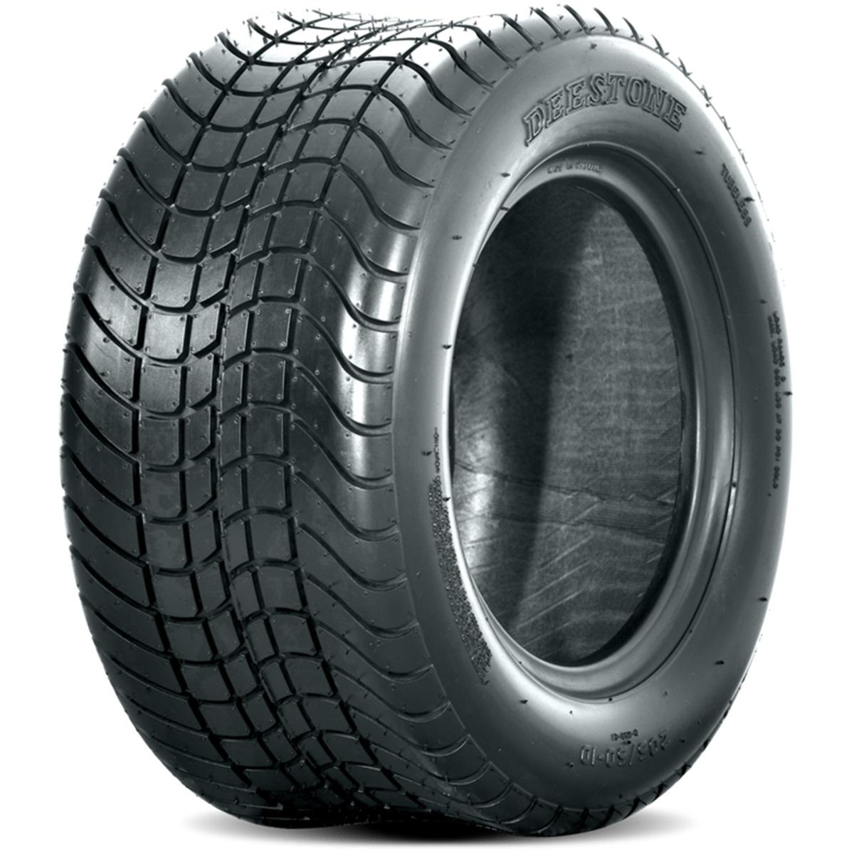 Deestone D258 205/50-10 4 Ply Golf Cart Tire
