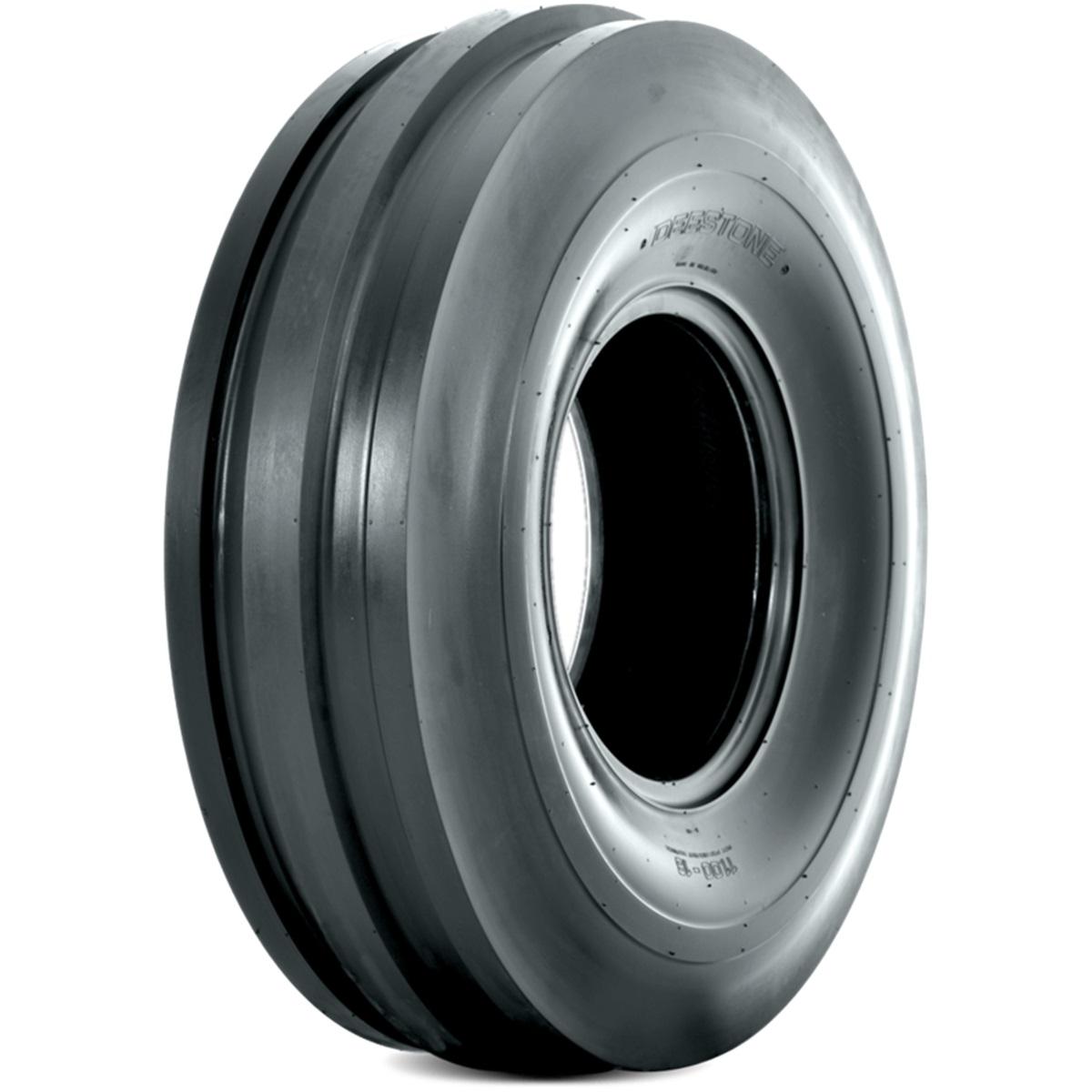 Deestone D401 Tri Rib 4.00-8 4 Ply Tractor Tire