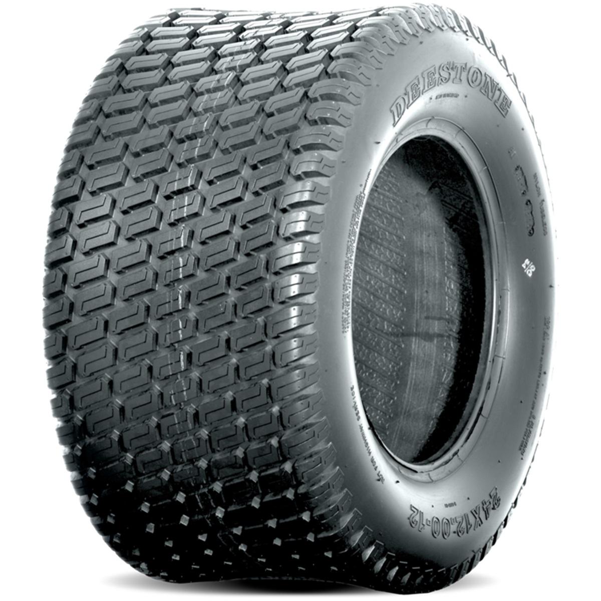 Deestone D838 24-12.00-12 6 Ply Yard - Lawn Tire