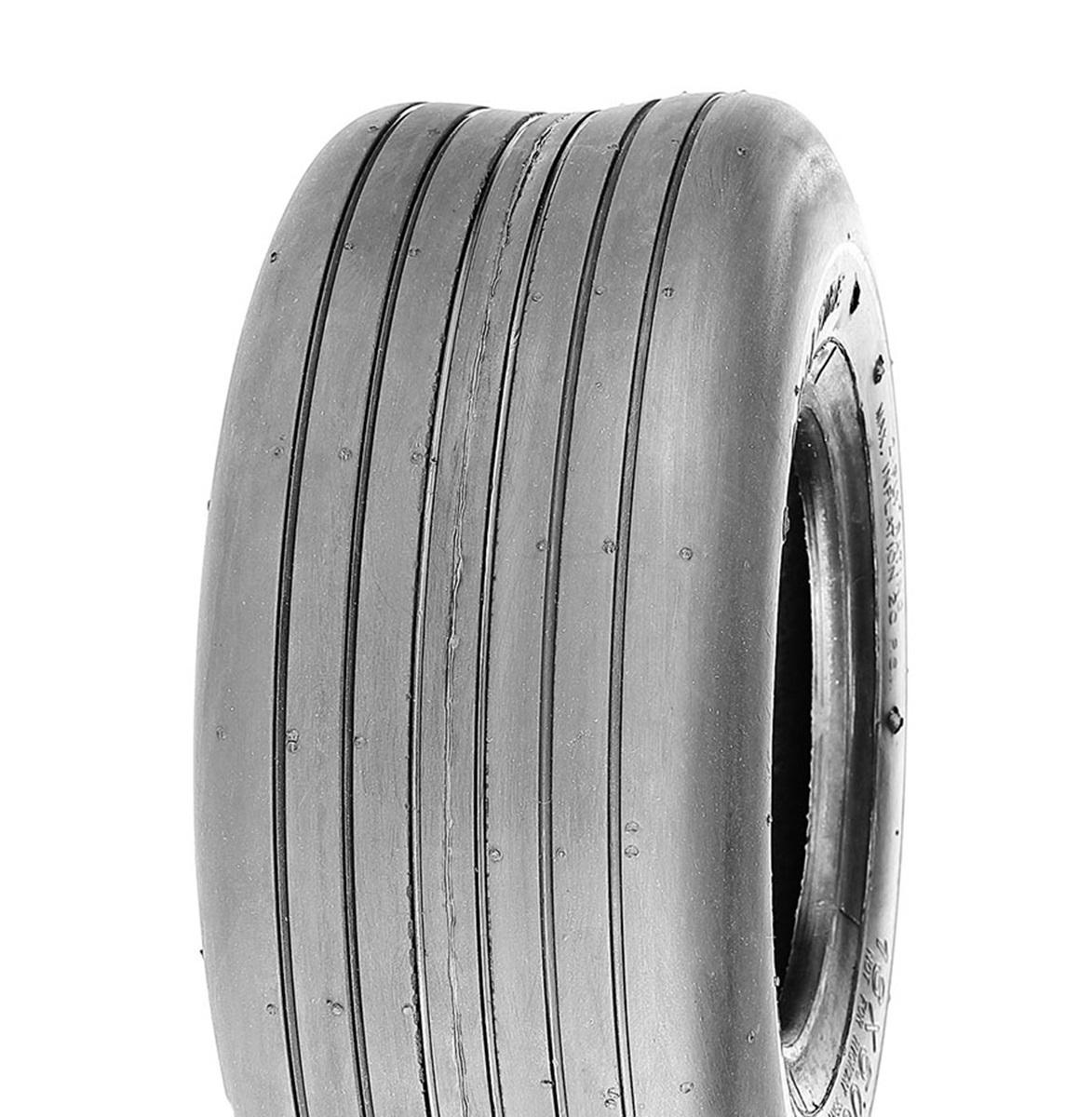 Rubber Master S317 Straight Rib 11-4.00-5 4 Ply Yard - Lawn Tire