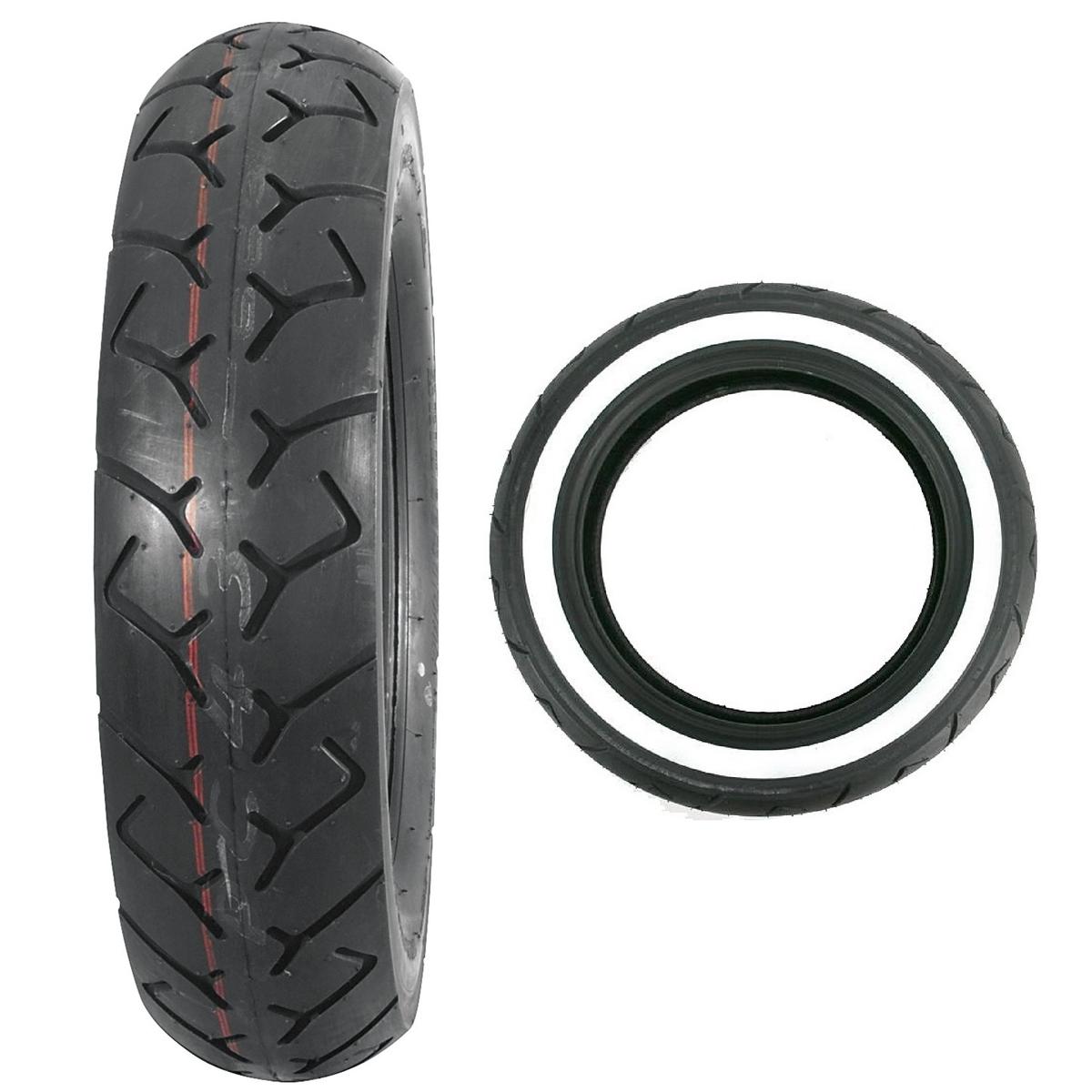 Bridgestone Exedra G702 180/70-15 Rear Whitewall Motorcycle Street Tire