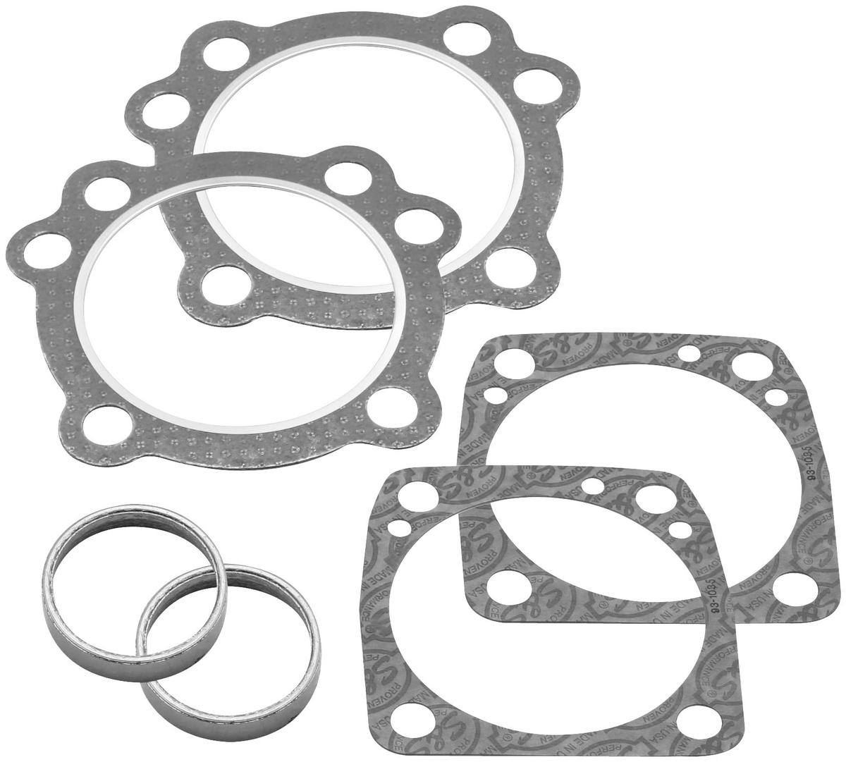 S&S Cycle Head Installation Gasket Kit For Super Stock Cylinder Heads - 4in. Bore Motorcycle Street - 90-1909